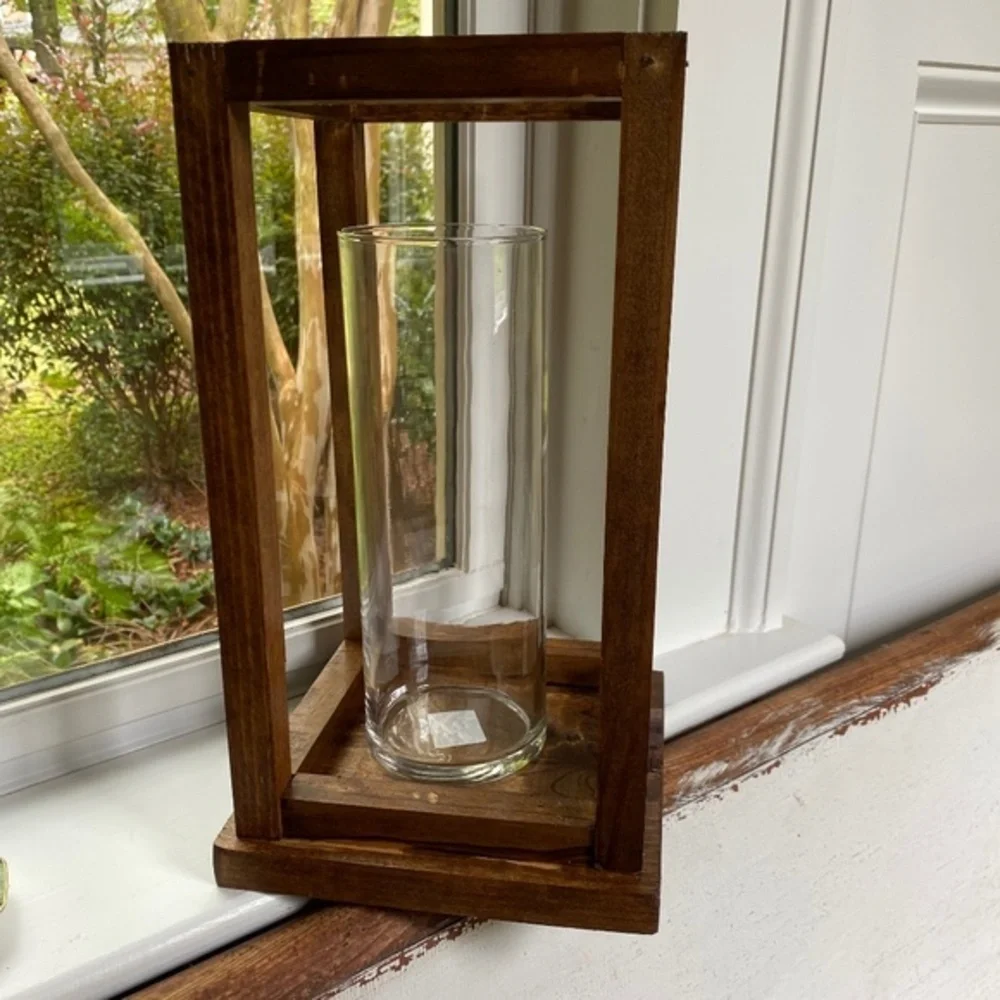 Custom Made Wooden Lantern